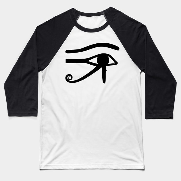 Eye of Ra Baseball T-Shirt by colorsplash